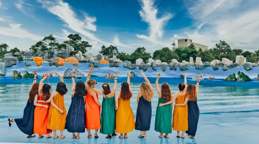 Anh dep khu du lich doi dep resort